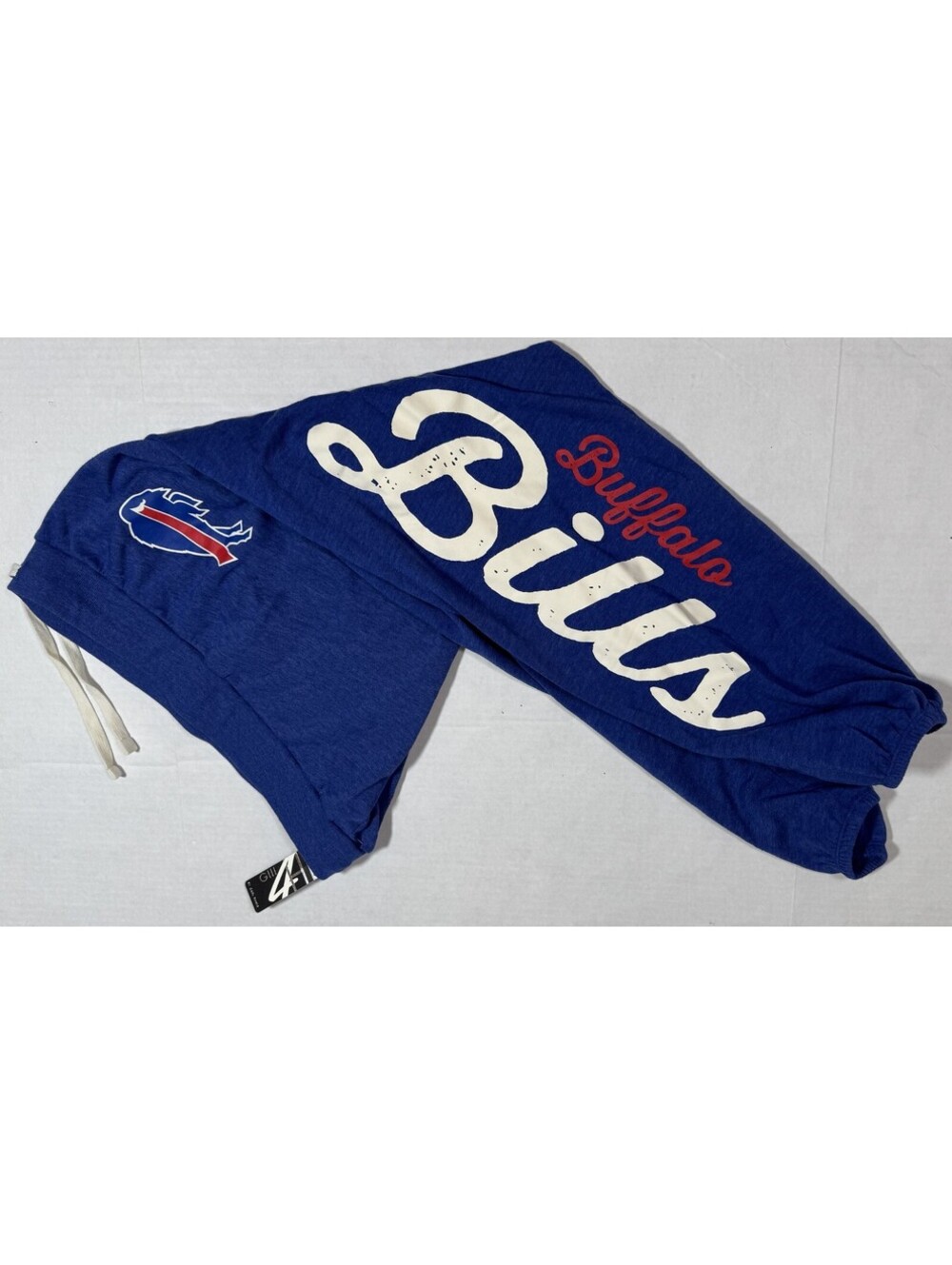 Buffalo Bills Scrimmage Fleece Joggers Pants Royal Blue G-III 4Her Womens L NWT
